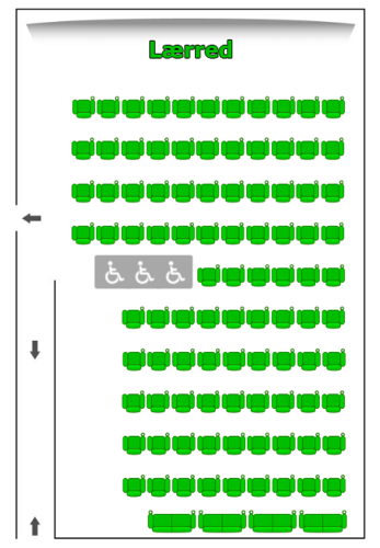 Saloversigt Karup Bio 